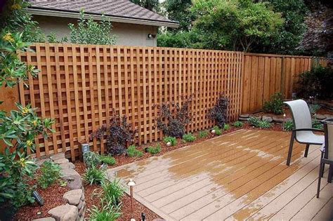 25 Privacy Fence Ideas For Backyard - Modern Fence Designs