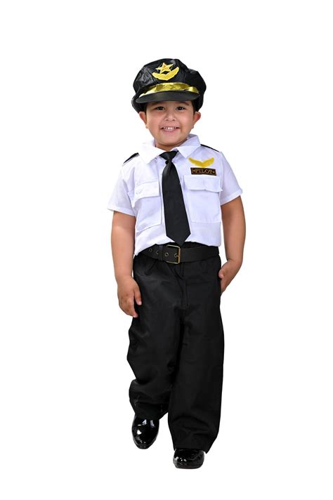 Rent Or Buy Airline Pilot Kids Fancy Dress Costume Online In India ...