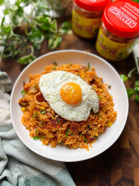 kimchi fried rice - smelly lunchbox