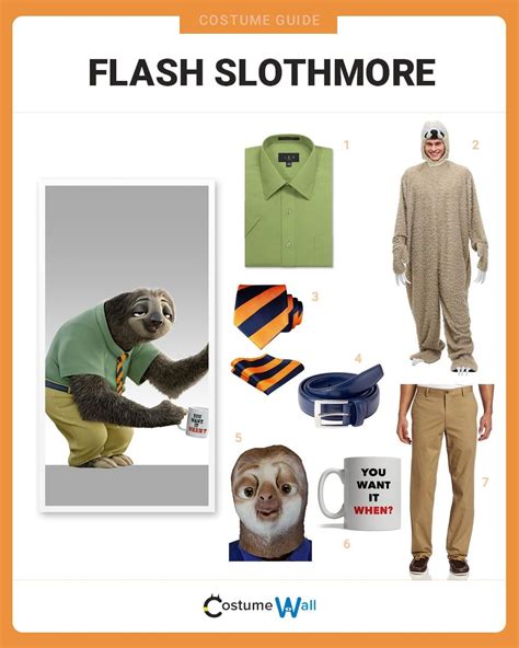 Dress Like Flash Slothmore Costume | Halloween and Cosplay Guides