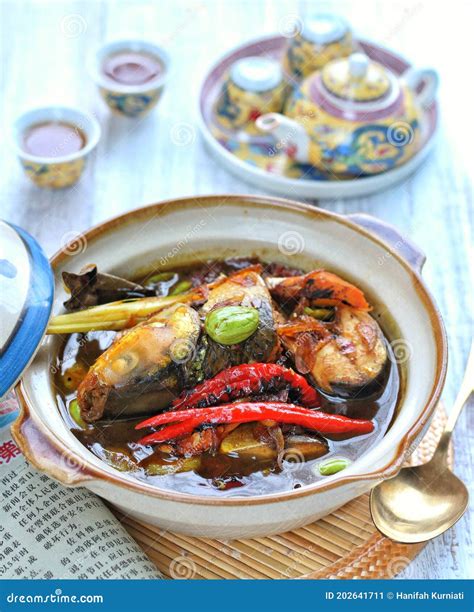 Indonesian Dish from Jakarta Peranakan or Chinese Indonesia. Stock ...