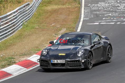 Porsche 911 hybrid spied | CarExpert