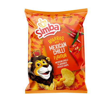 Simba Potato Chips Mexican Chilli (1 x 120g) - Seamens Online Store ...