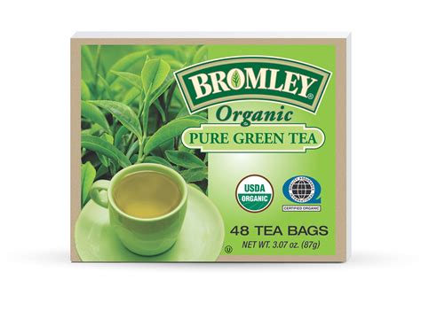 100% Organic Pure Green Tea - The Bromley Tea Company