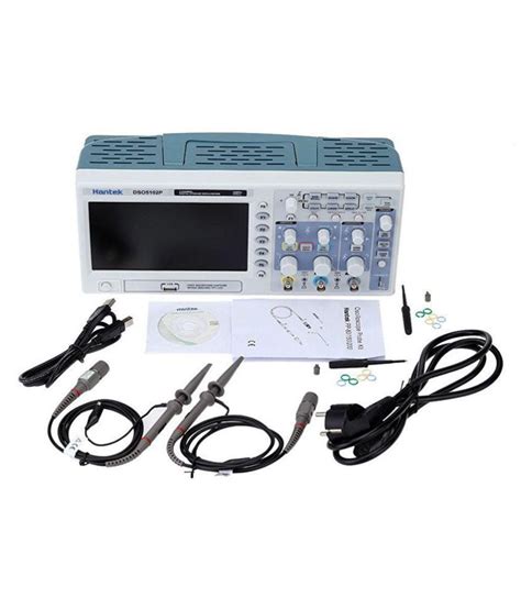 Hantek Oscilloscope 100mhz DSO5102P Digital Storage Oscilloscope 2CH ...