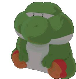 Yoshi Sad Sticker - Yoshi Sad Depressed - Discover & Share GIFs