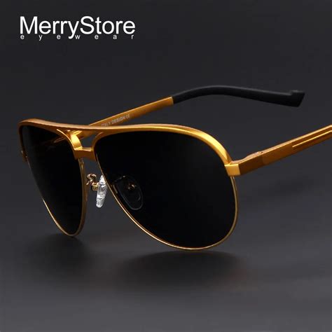 Aliexpress.com : Buy MERRYSTORE Men Brand Aluminum Alloy Polarized ...