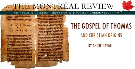 The Gospel of Thomas and Christian Origins | André Gagné