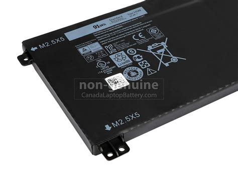 Dell Precision M3800 long life replacement battery | Canada Laptop Battery