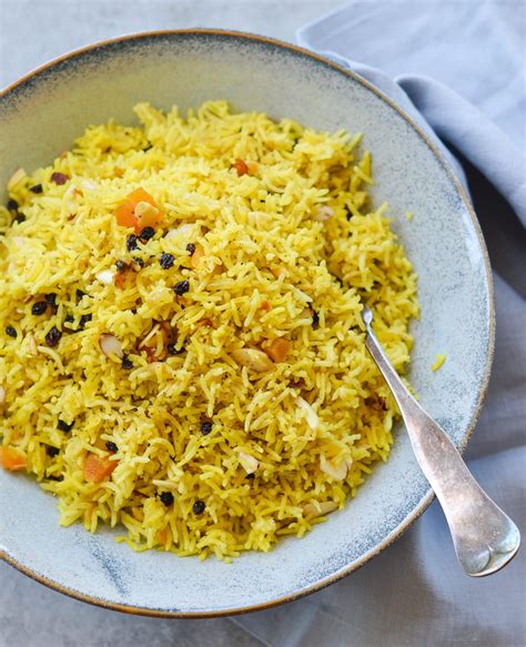 Basmati Rice Pilaf with Dried Fruit and Almonds - Once Upon a Chef