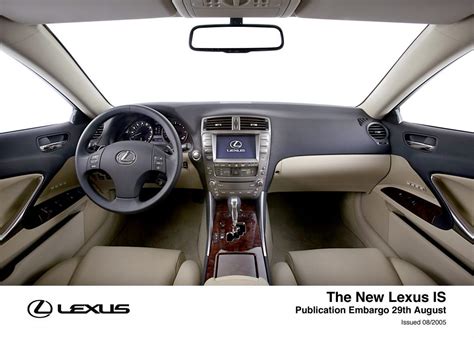 IS 250 Interior (2005 - 2012) - Lexus Media Site