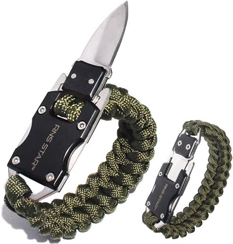 Paracord Knife Bracelet Survival Gear Kit – eDooMarket