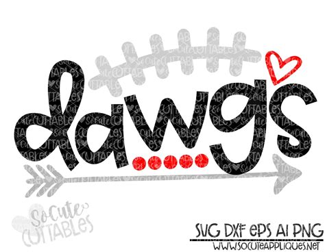 Dawgs SVG Dawgs Football Svg Design Team Spirit Svg - Etsy