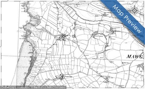 Old Maps of Watergate Bay, Cornwall - Francis Frith