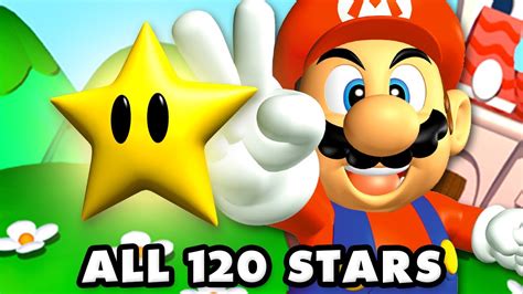 Super Mario 64 - All 120 Star Locations Gameplay! (Super Mario 3D All ...