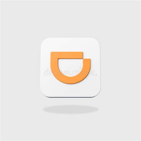 Didi App Icon on Flat Gray Background Editorial Photography ...