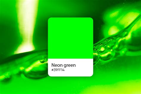 Neon Green Color: Codes, Meaning and Matching Colors - Picsart Blog