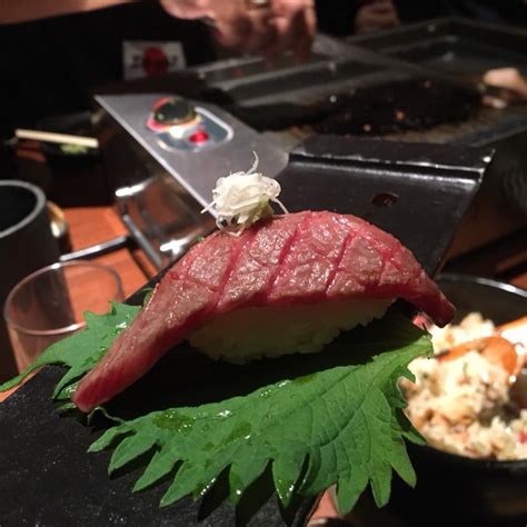 [I Ate] kobe beef sushi ! : r/food