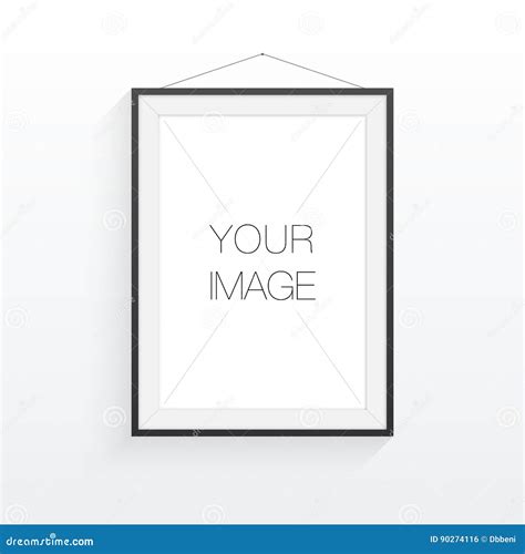 A4 / A3 Format Frame Design for Your Image or Text Stock Vector ...