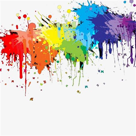 Simple Color Splash Pigment | Splatter art, Watercolour texture ...