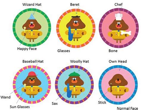 Hey Duggee Characters, Clipart, For Stickers, Digital File, Pdf, Jpeg ...