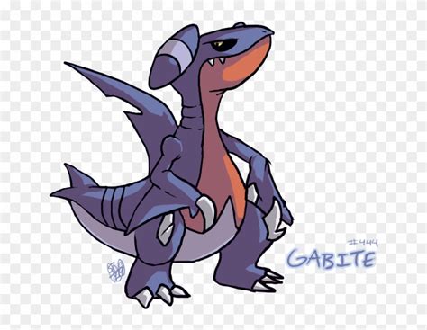 Gible Evolution Chart For Kids - Pokemon Gabite - Free Transparent PNG ...