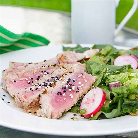 Grilled Ahi Tuna Salad (or Not Salad) – Art of Natural Living