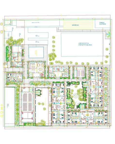 Children's Shelter, Children's Village, Orphanage 2D DWG Plan for ...