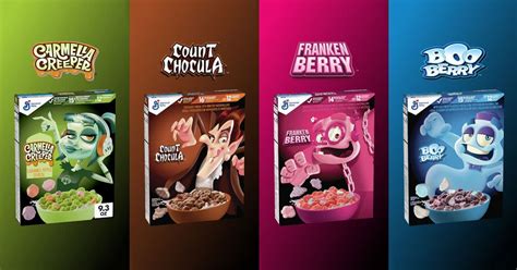 Here's Your Lineup of General Mills Monster Cereals for 2023 | All ...