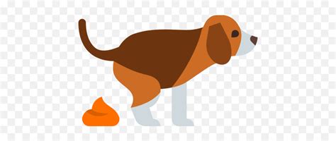 Dog Pooping Icon - Harrier Emoji,Pooping Emoji - free transparent emoji ...