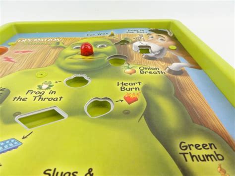 Operation Shrek 2004 Milton Bradley Replacement Game Board Patient ...