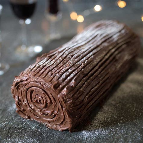 Classic Chocolate Yule Log Recipe