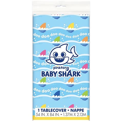 Baby Shark Tablecover 1ct - Party Store Miami FL | Same Day Delivery