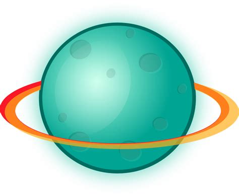 Clipart - Planet with rings