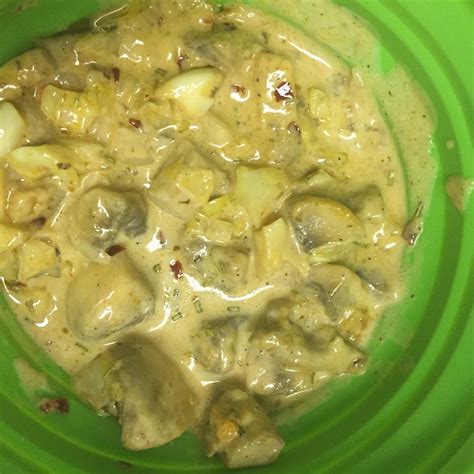 Mushroom Cream Gravy Sauce Recipe - Allrecipes.com