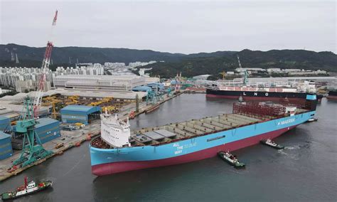 Maersk names first large methanol-enabled vessel Ane Maersk