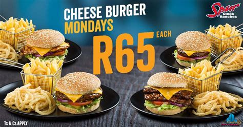 Spur Cheese Burger Monday Special • Kimberley PORTAL