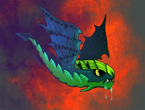 My Lovely Viper 🦎 (studying digital art :) : r/DotA2