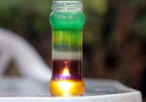 This liquid density demonstration will impress and educate children who ...