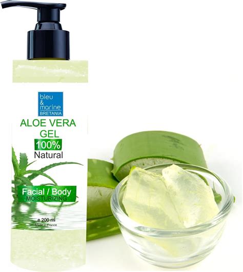 100% Natural Aloe Vera Gel Face Moisturiser Hair Gel Body Lotion ...