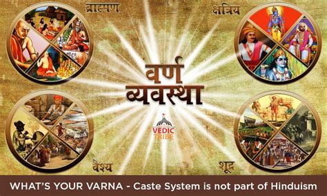 What’s your VARNA – Caste System is not part of Hinduism | Vedic Tribe