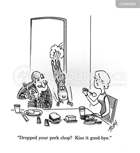 Pork Chop Cartoons and Comics - funny pictures from CartoonStock