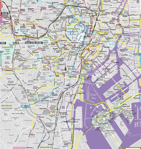 Printable Map Of Tokyo