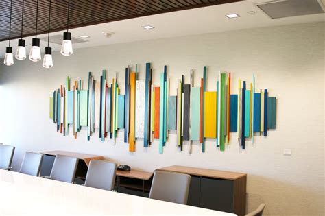 Corporate Artwork | Office Wall Decor | Wood Wall Art | Modern Wall ...