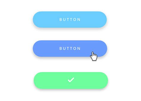 How to design button states: best practices & tips Mobile Ui Design ...