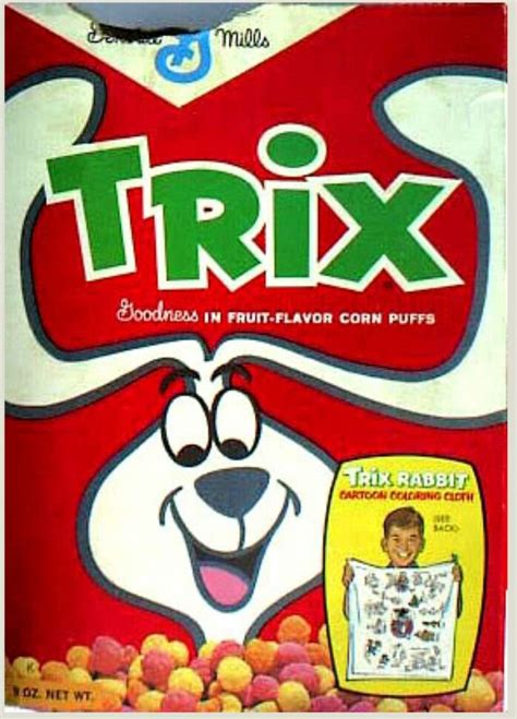 Trix Cereal | Trix cereal, Cereal, Cereal box