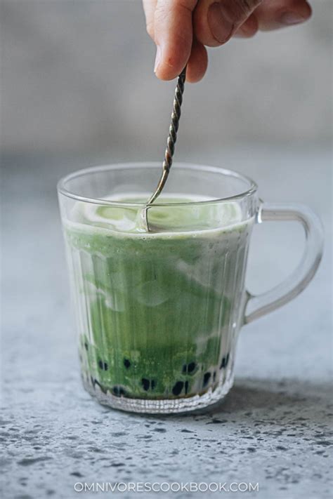 Matcha Boba Tea - Omnivore's Cookbook