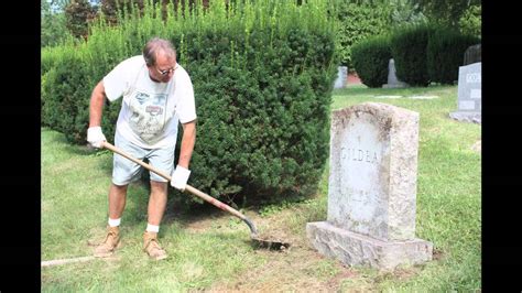 Digging Graves at Oakwood Cemetery - YouTube