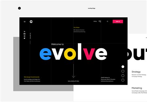 Web Design: Evolve Creative Design