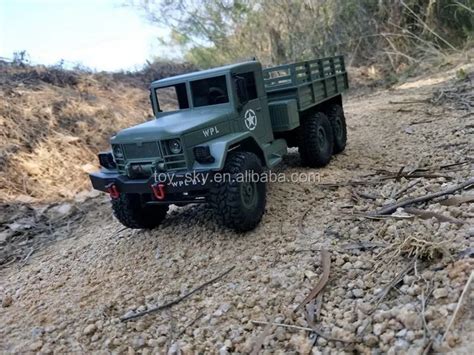 Wplb-16 Rc 6x6 Truck Off-road Vehicle Crawler Military Truck For Sale ...